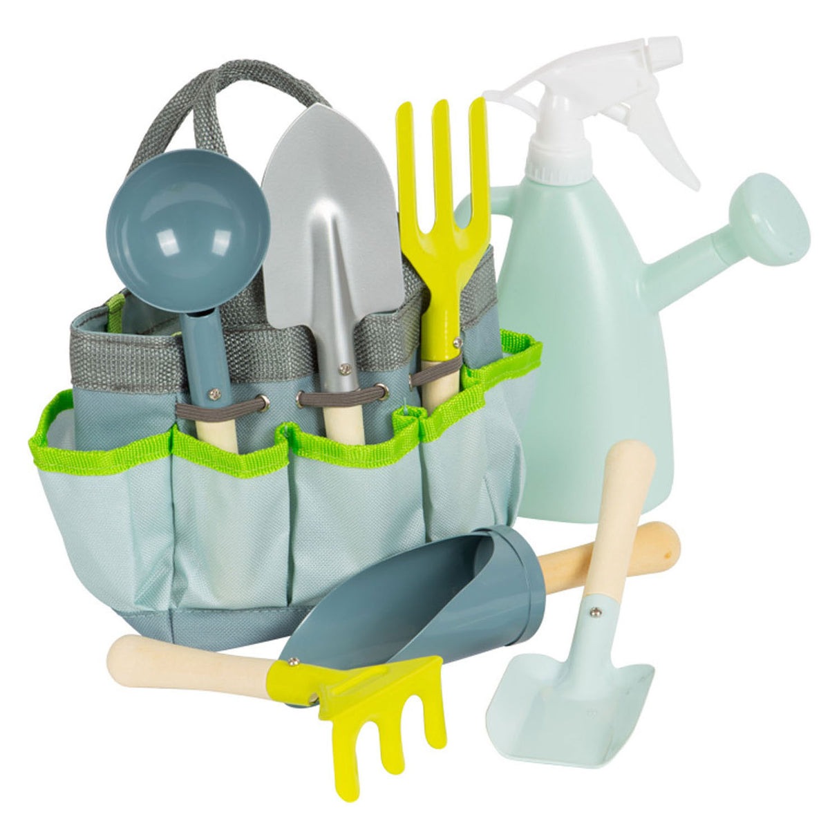 Kleiner Fuß - Tasche mit Gartenwerkzeugen, 8dlg.