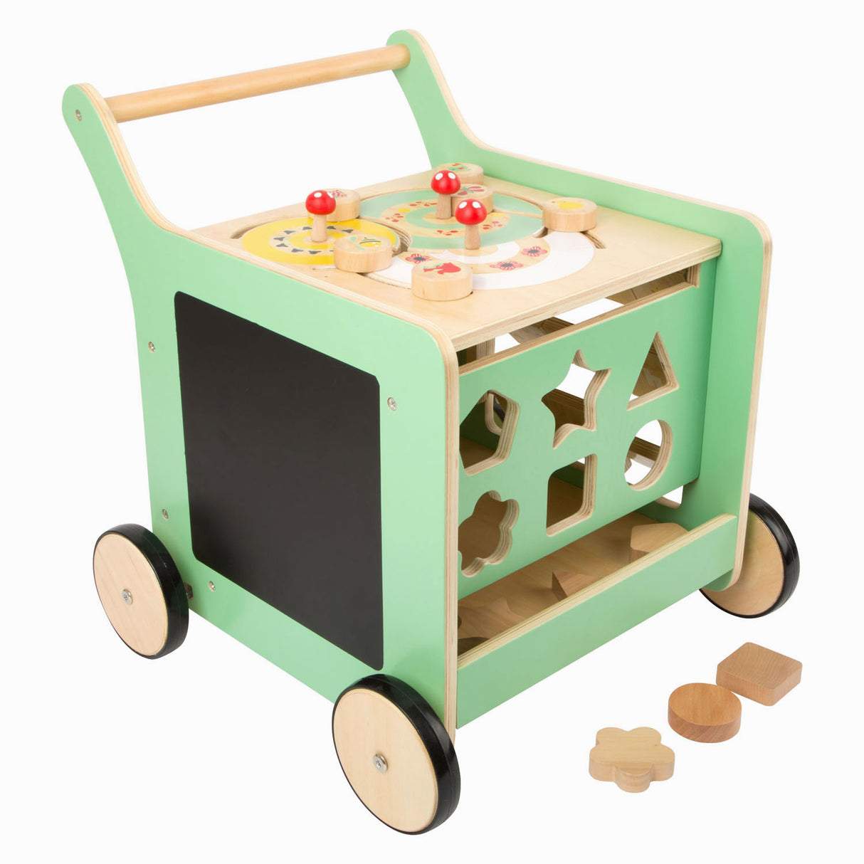 Small Foot – Aktivitätscenter für Lauflernhilfen aus Holz