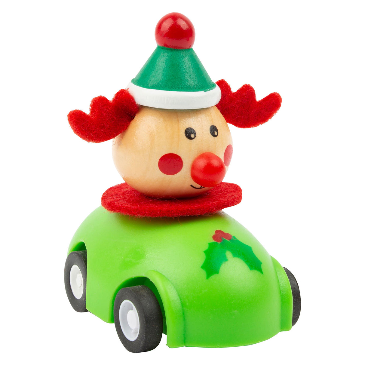 Kleiner Fußhölzern-Schlack-Weihnachtsauto