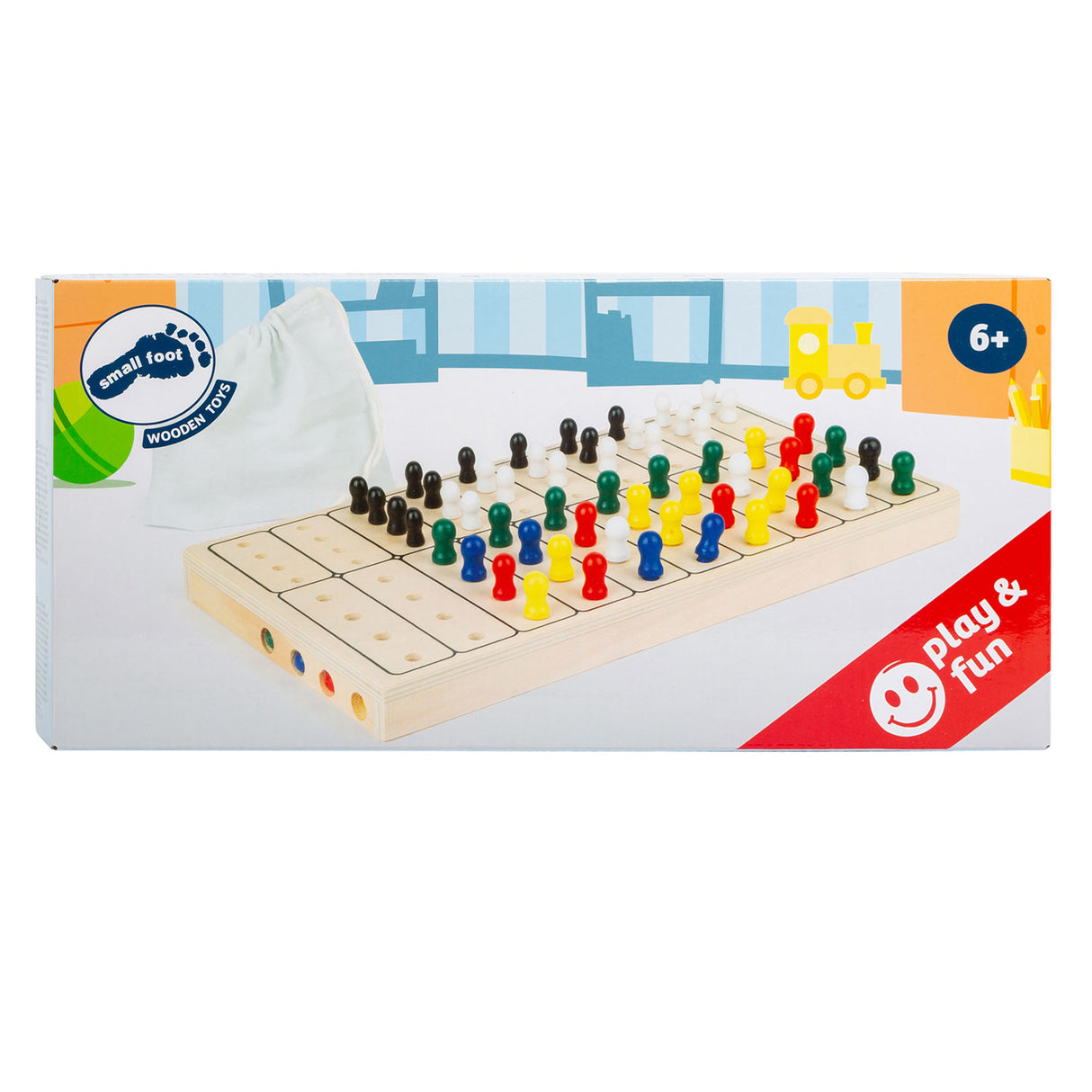 Small Foot - Holzbrettspiel mit Geheimcode