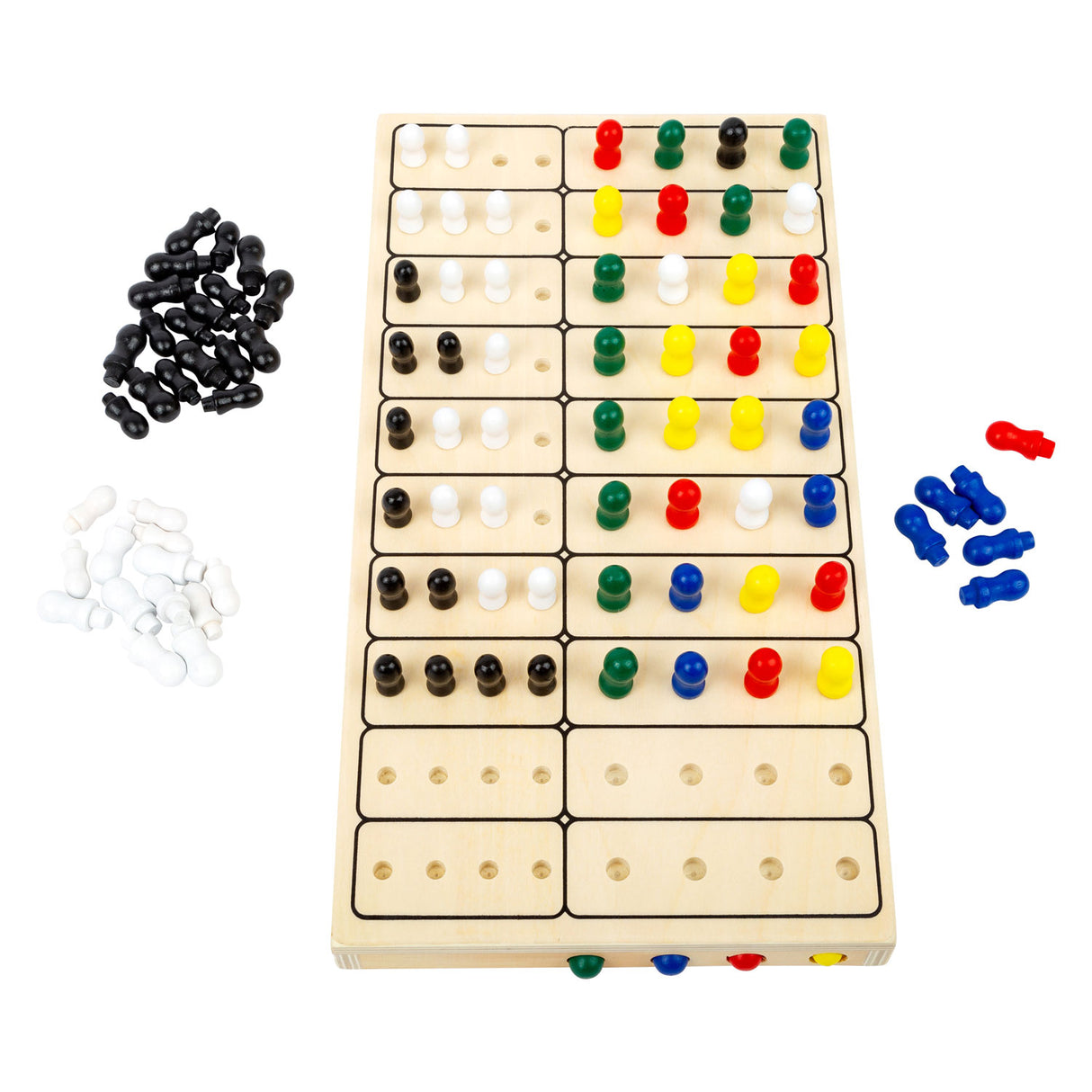 Small Foot - Holzbrettspiel mit Geheimcode