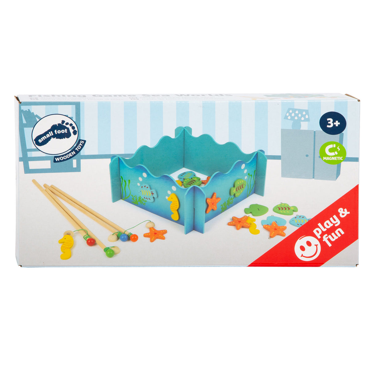 Small Foot - Angelrutenspiel Ozean aus Holz