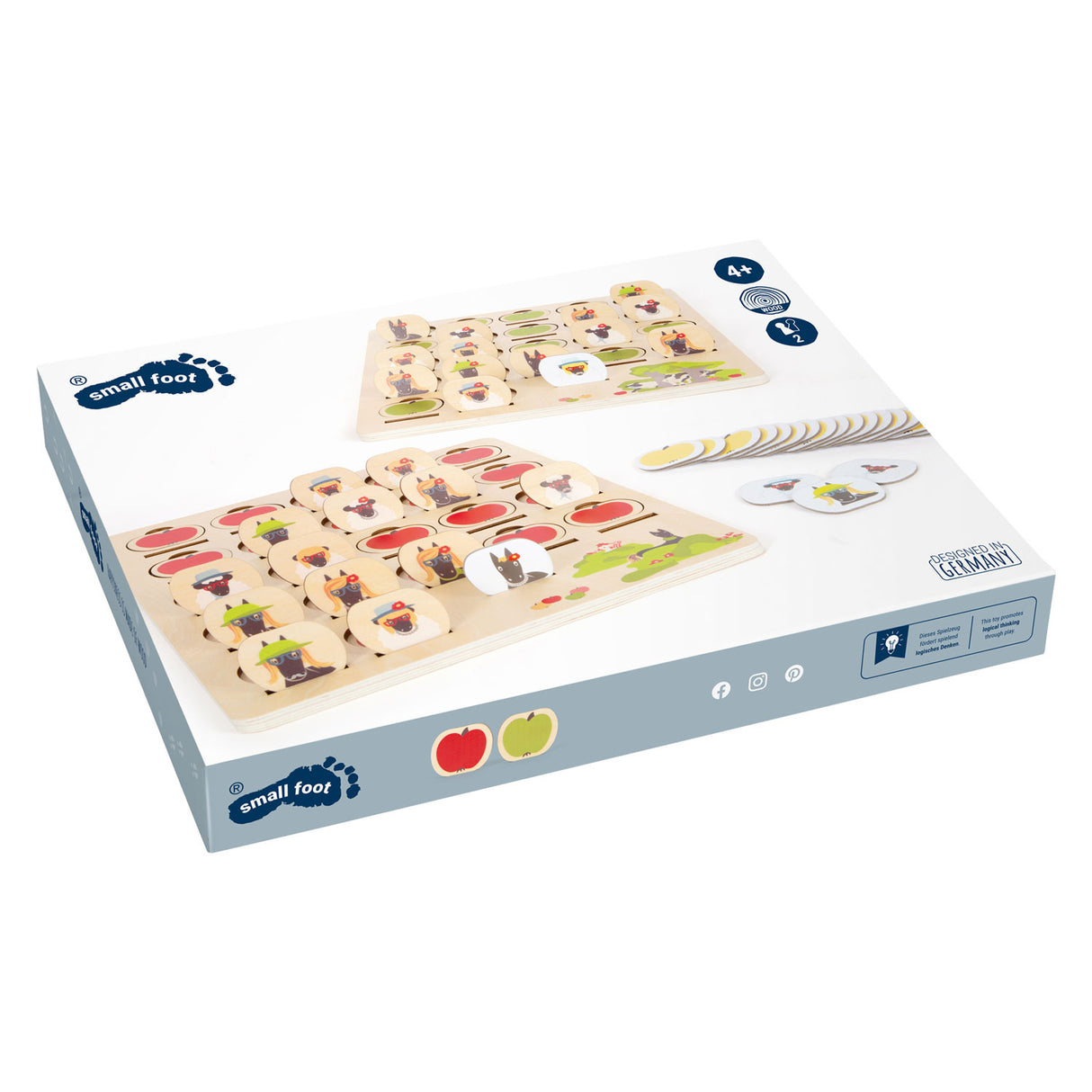Small Foot - Holzbrettspiel Ratet mal, wer