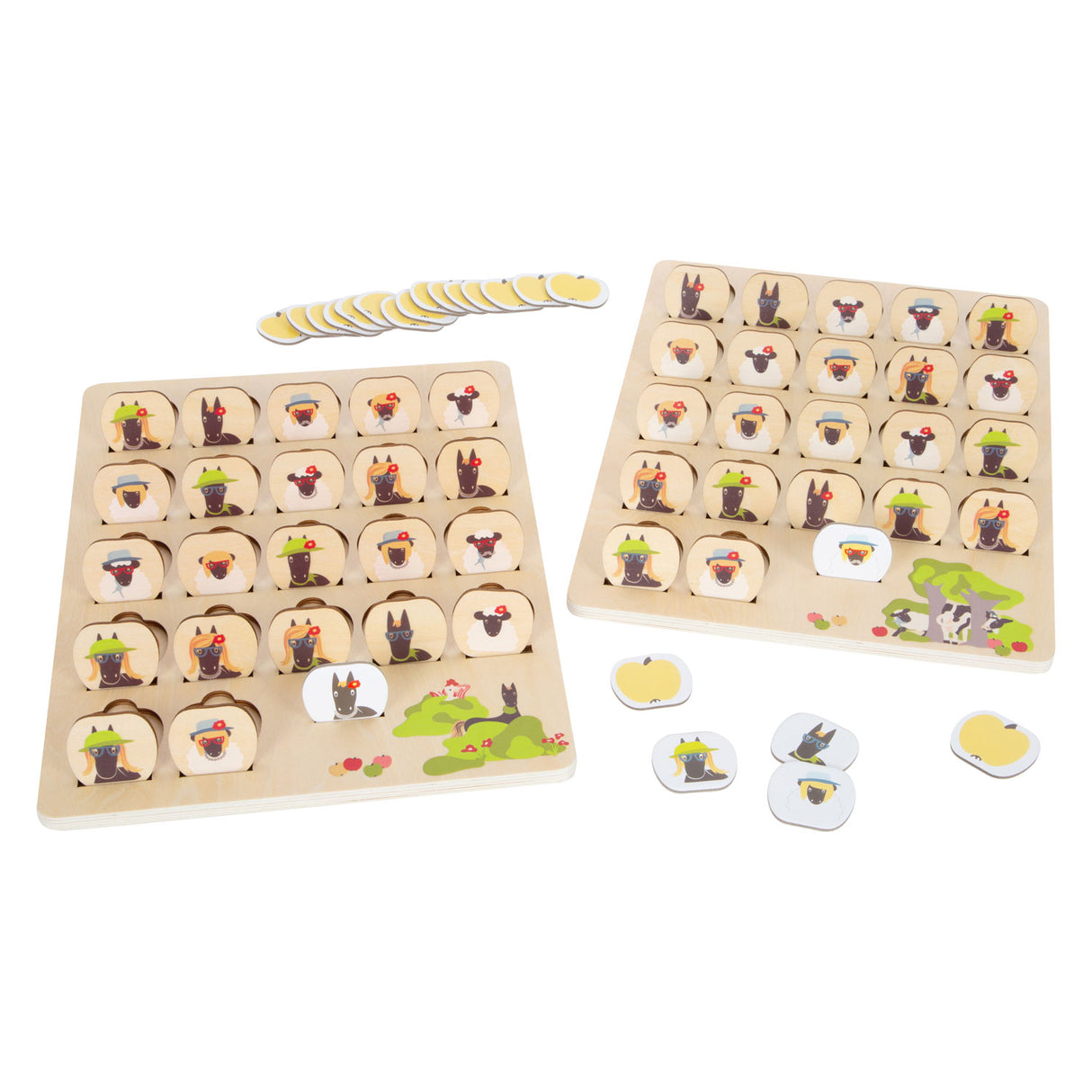 Small Foot - Holzbrettspiel Ratet mal, wer
