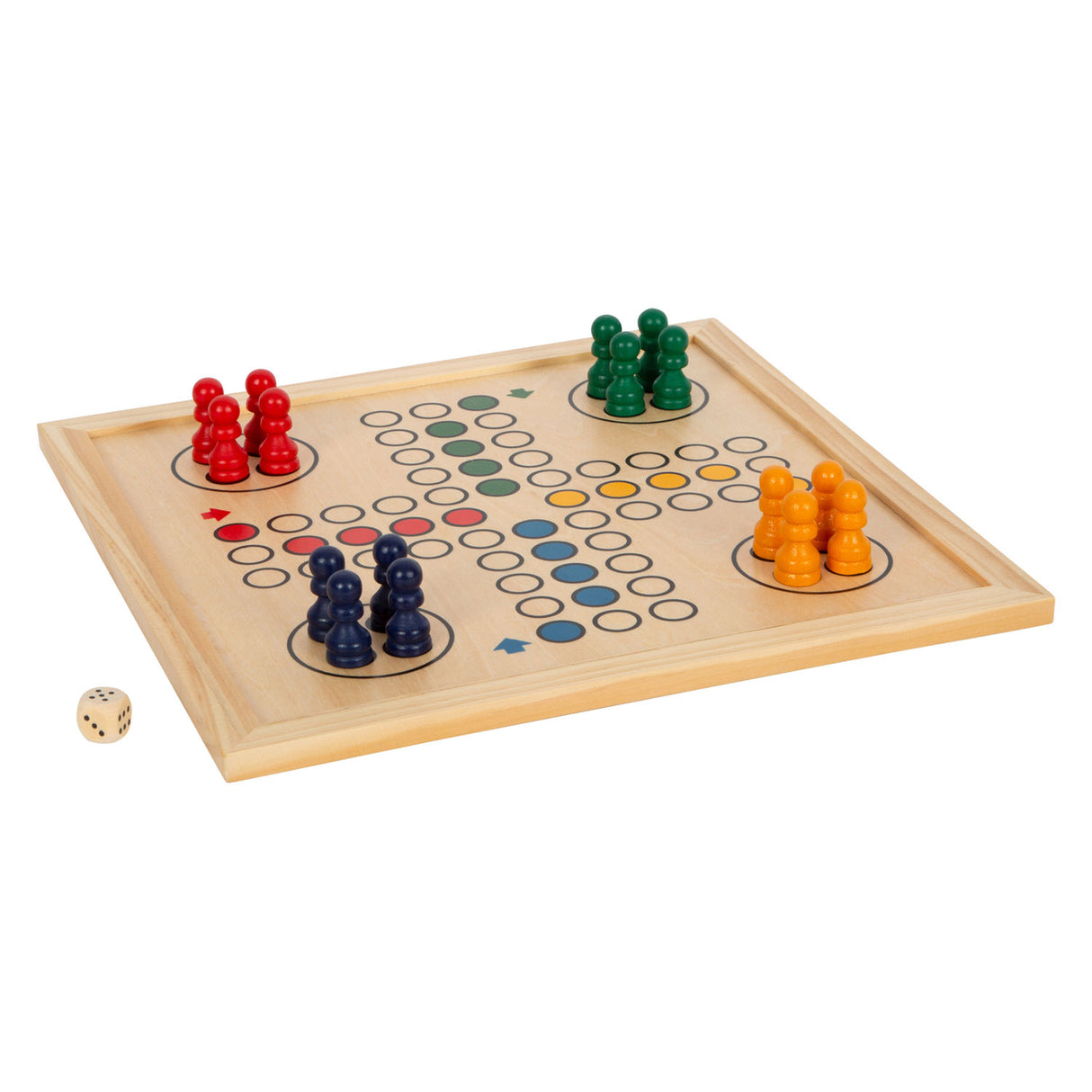 Small Foot - Holzspiele 7 Klassiker in Aufbewahrungsbox