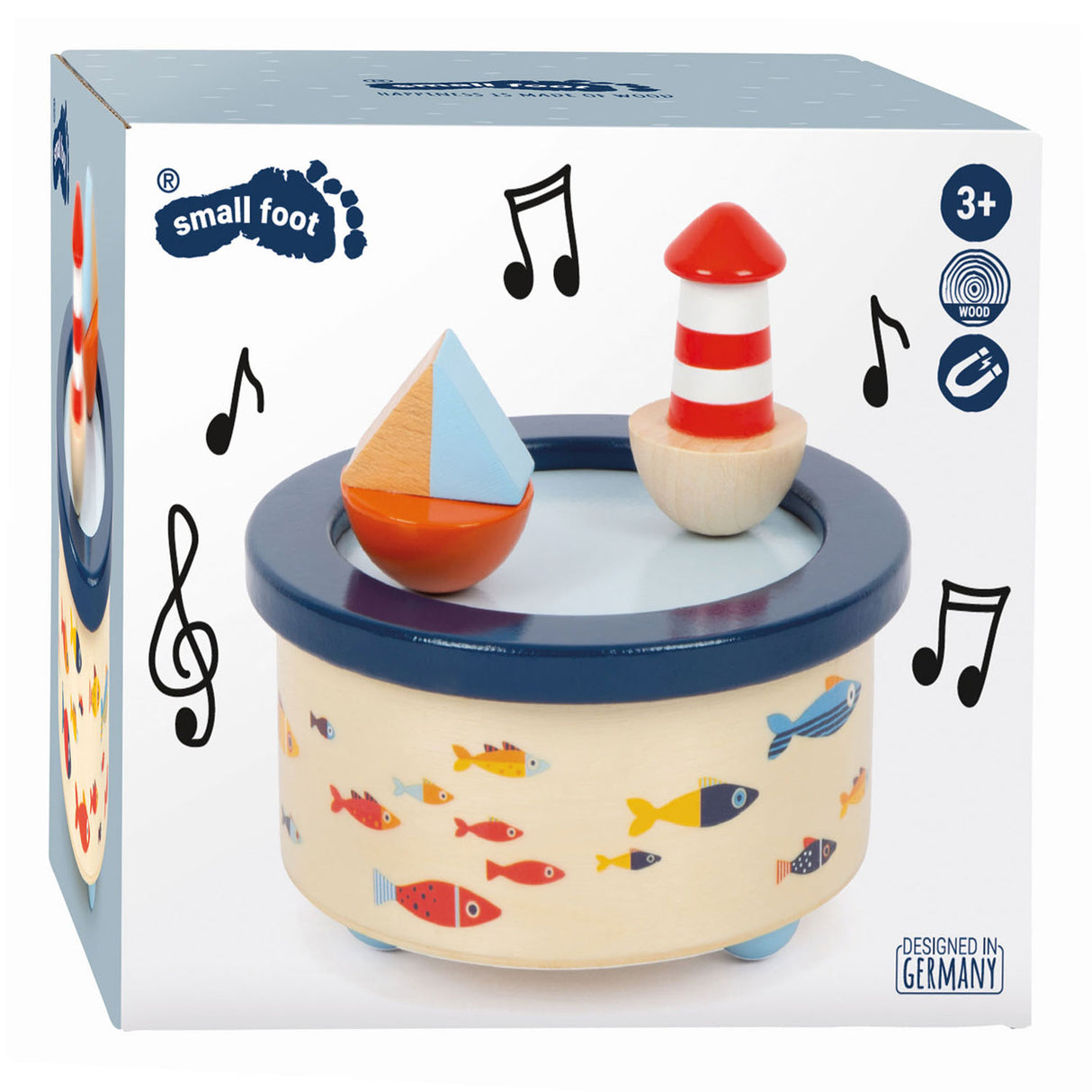 Small Foot - Spieluhr Ozean aus Holz