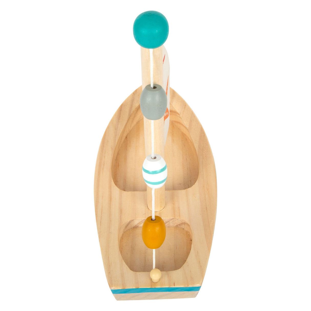 Small Foot - Badespielzeug Segelboot Seestern aus Holz