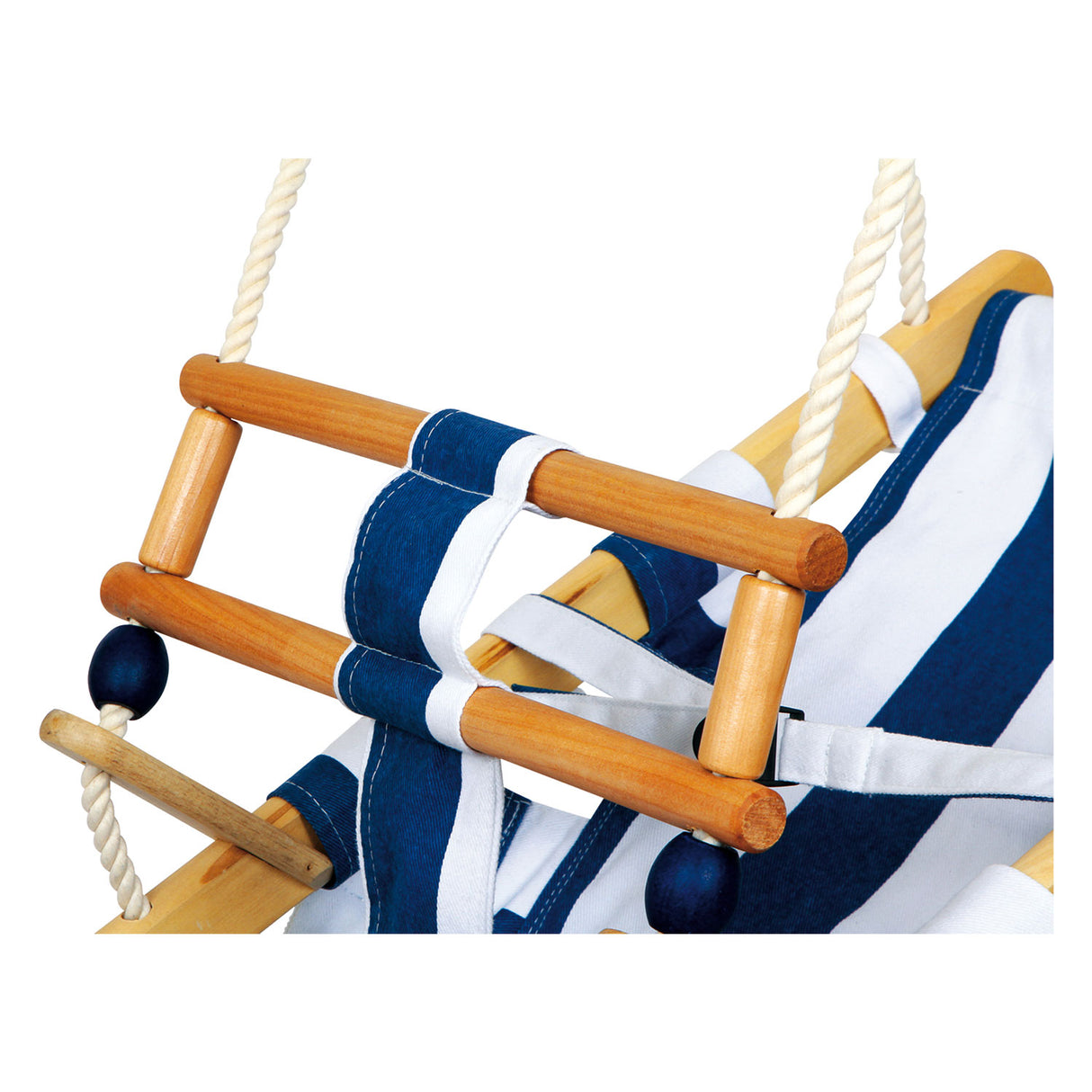 Kleiner Fuß - Holzkindschwung Marine Blue, 120 cm