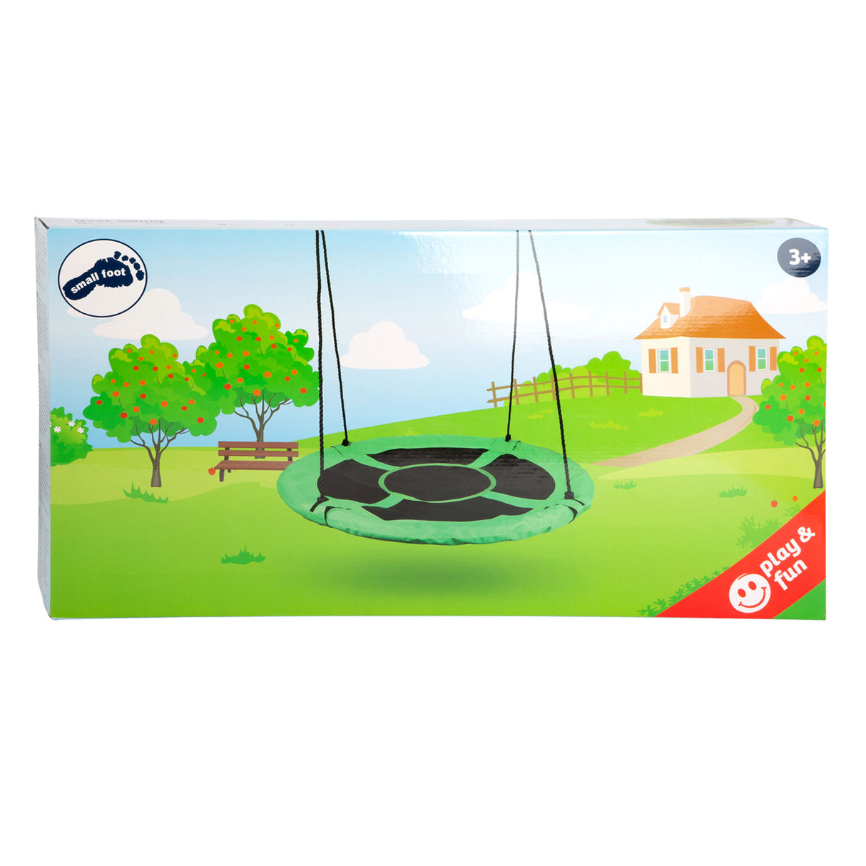 Kleiner Fuß - Nest Swing Green XL, 110 cm