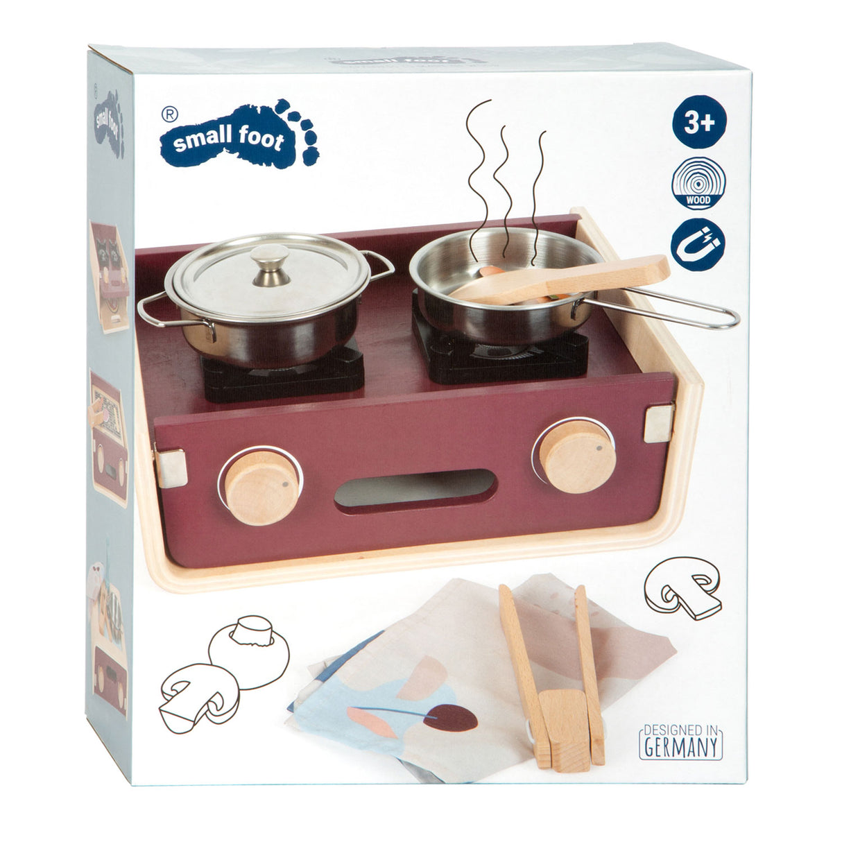 Small Foot - Holz-Camping-Spielküche Lecker, 9-tlg.