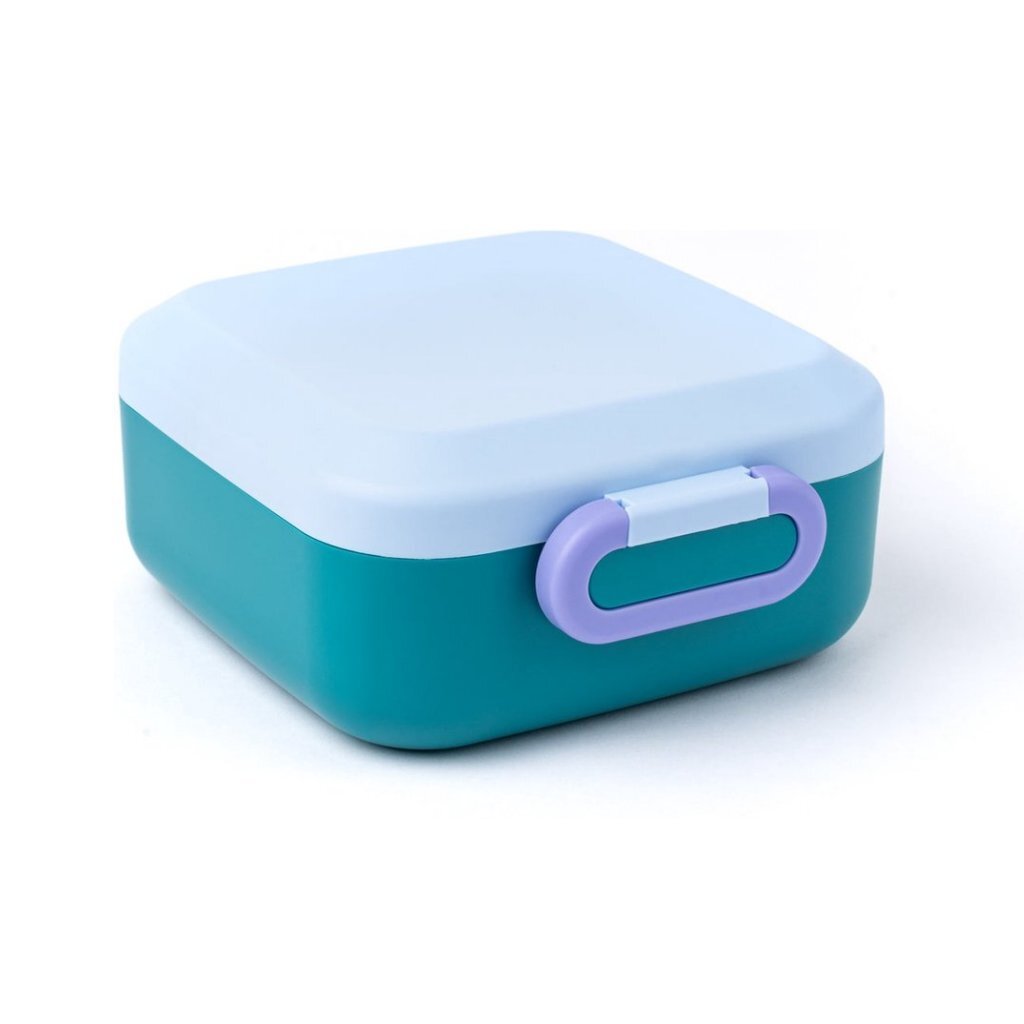 Amuse Lunchbox Rikko Divider und 2 Snack Lagoon Sky
