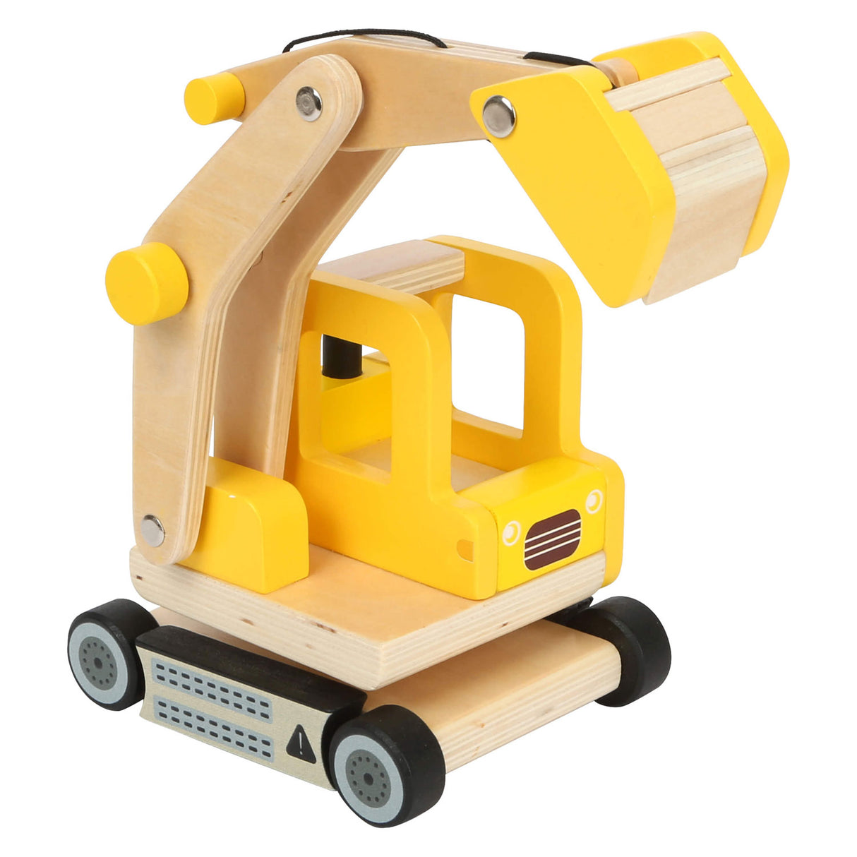 Small Foot - Holzbagger gelb