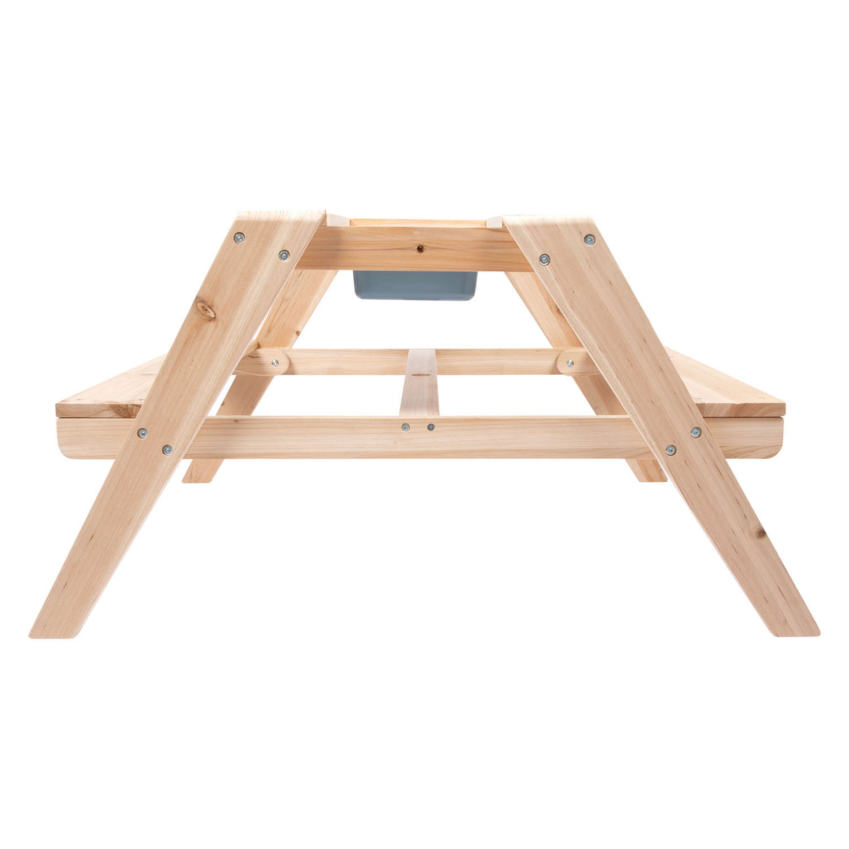Bild kleiner Fuß - Holzknick und Moddertafel