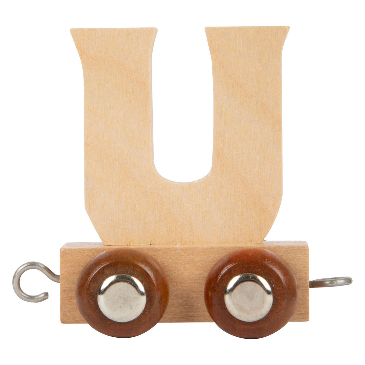 Small Foot - Buchstabenzug aus Holz - u - 12 Stück