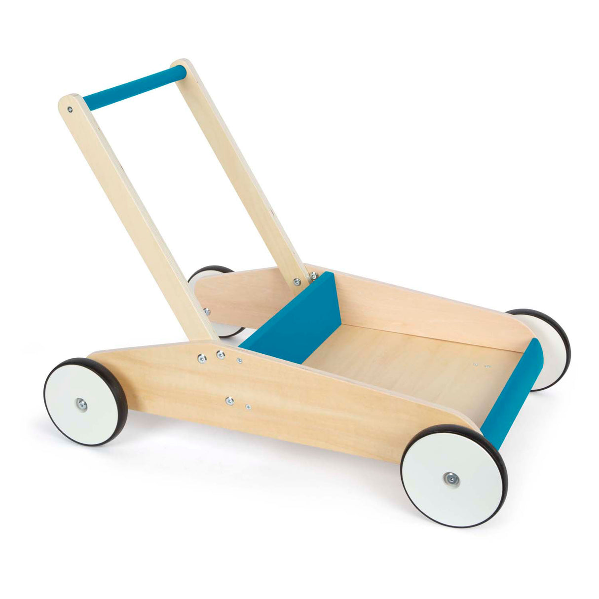 Small Foot - Lauflernhilfe aus Holz in Petrolblau