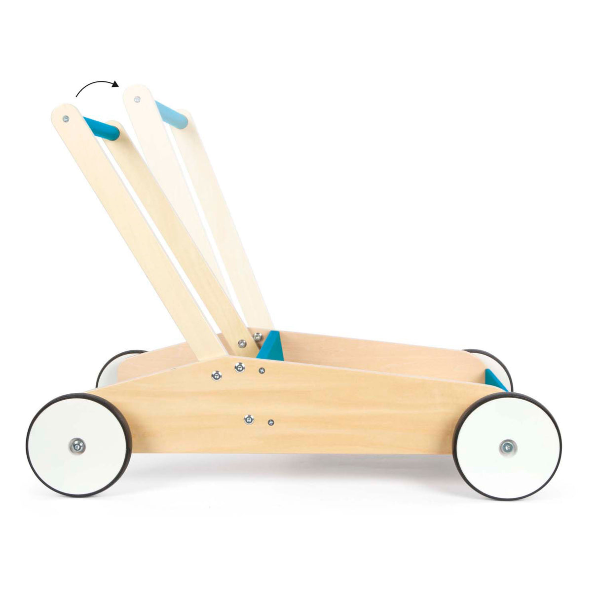 Small Foot - Lauflernhilfe aus Holz in Petrolblau