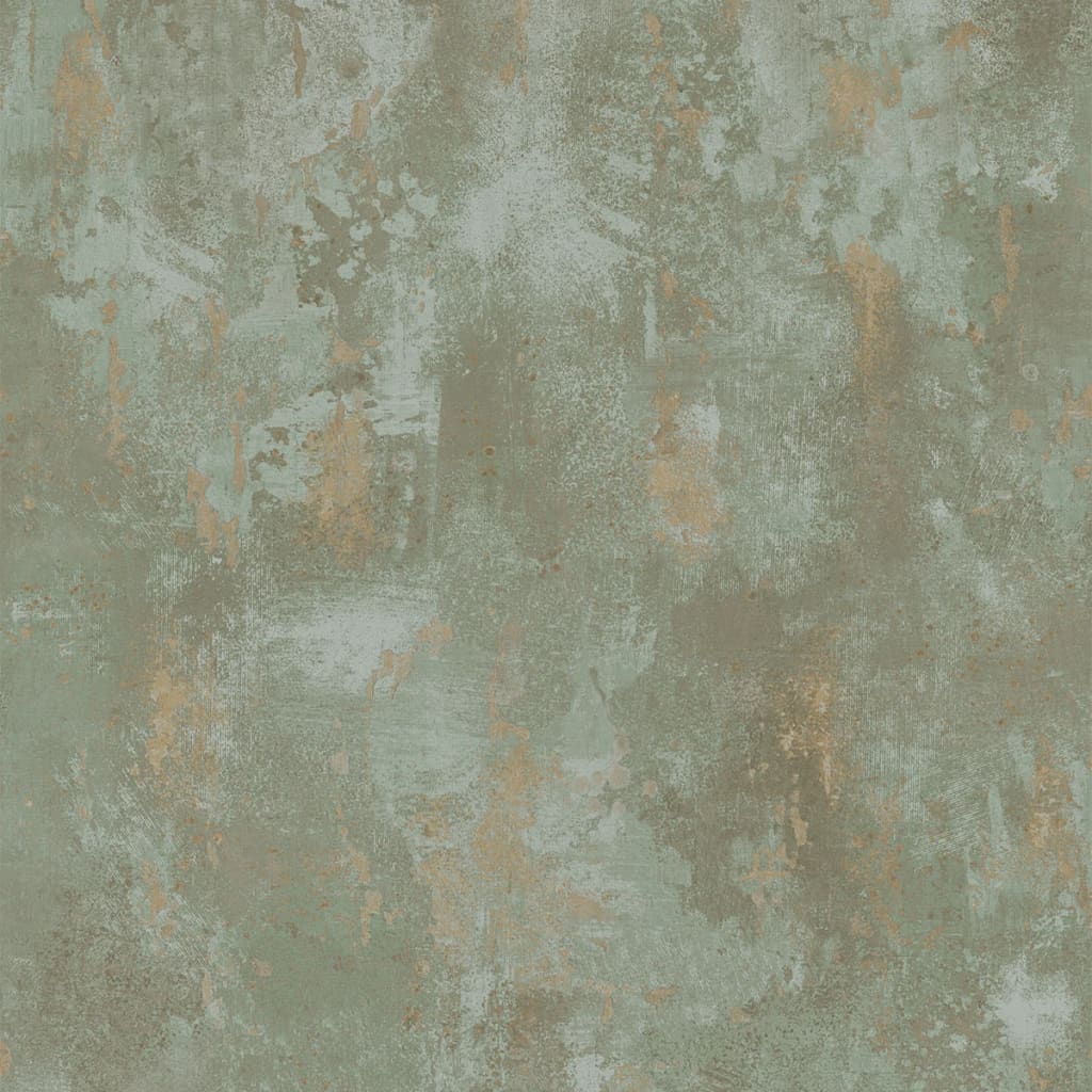 Niederländische Wandverkleidung Wallpaper Concrete Green TP1010