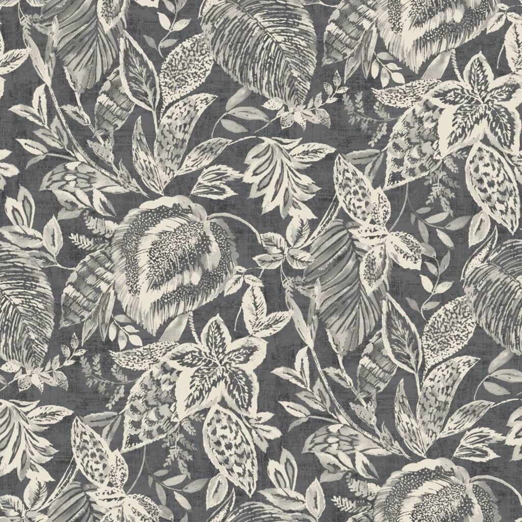 Niederländische Wandverkleidung Wallpaper Mae Black und Beige