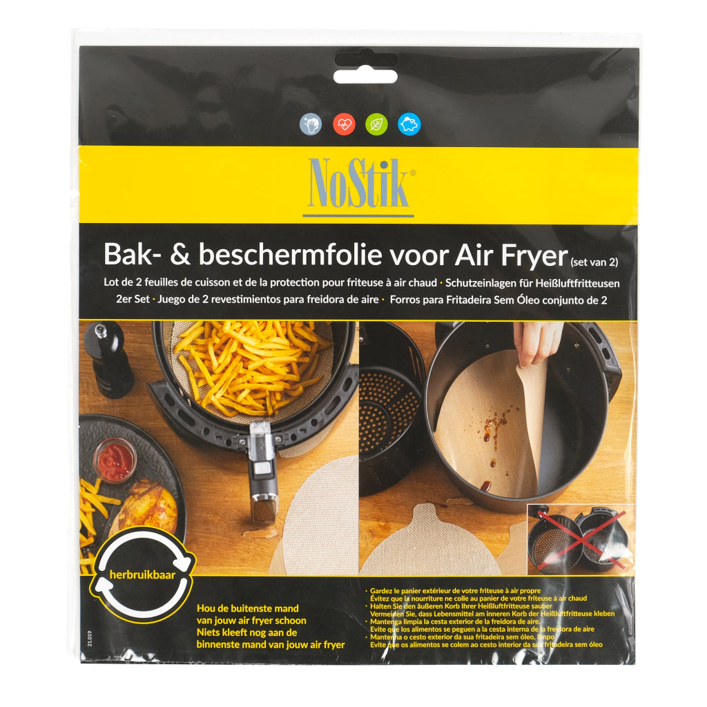 Nostik NS-Behälter und Schutzfolie Airfry