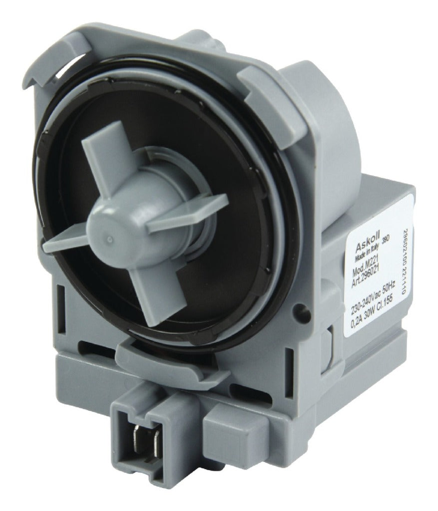 Askoll w1-07174-ask Ablaufpumpe ohne Pumpengehäuse mit Netzanschluss unter anderem für Bosch Siemens