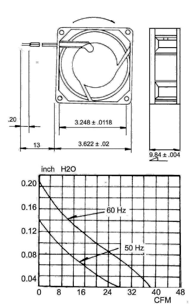 Sunon Sunon Cy 202 Lüfter 92 x 92 x 25 mm