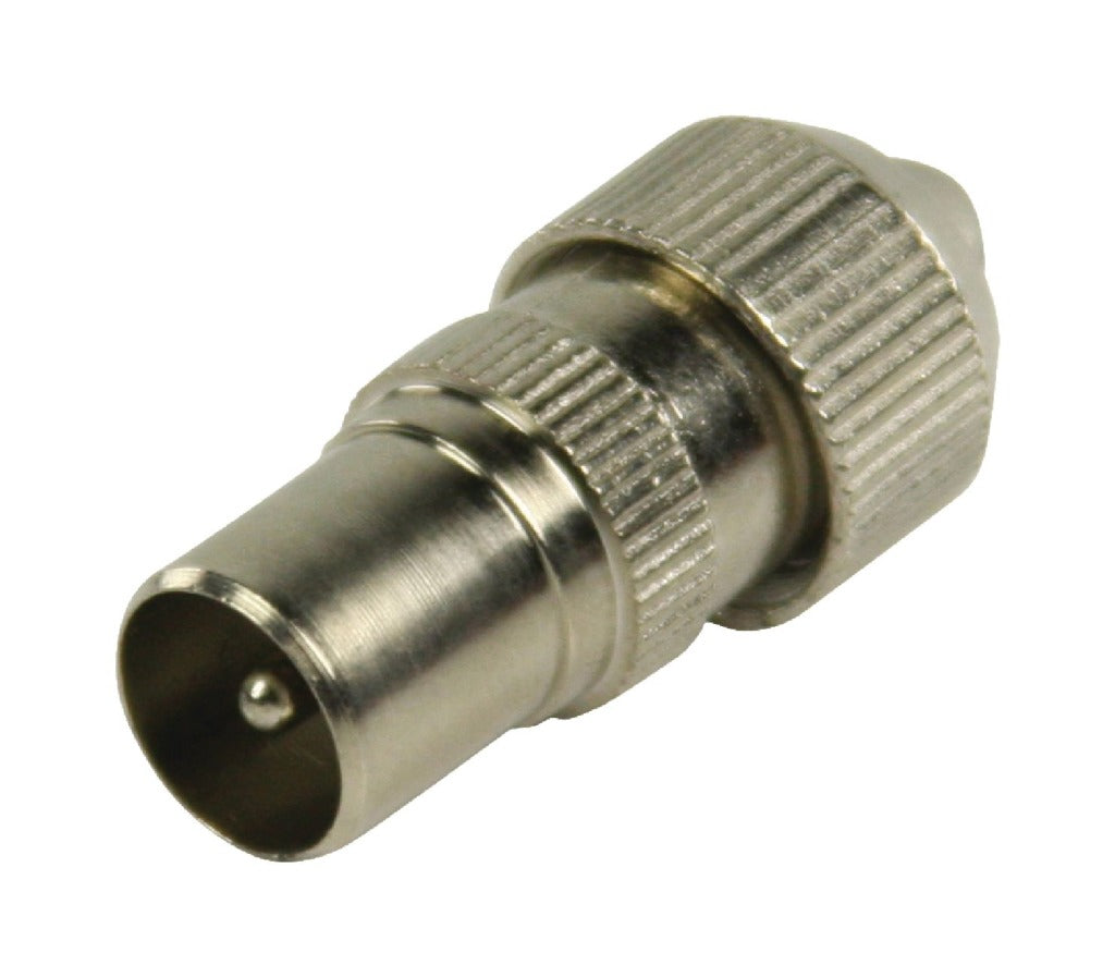 Valueline vlsp40902m ungelötete Koax-Stecker, Koax-Stecker aus Metall