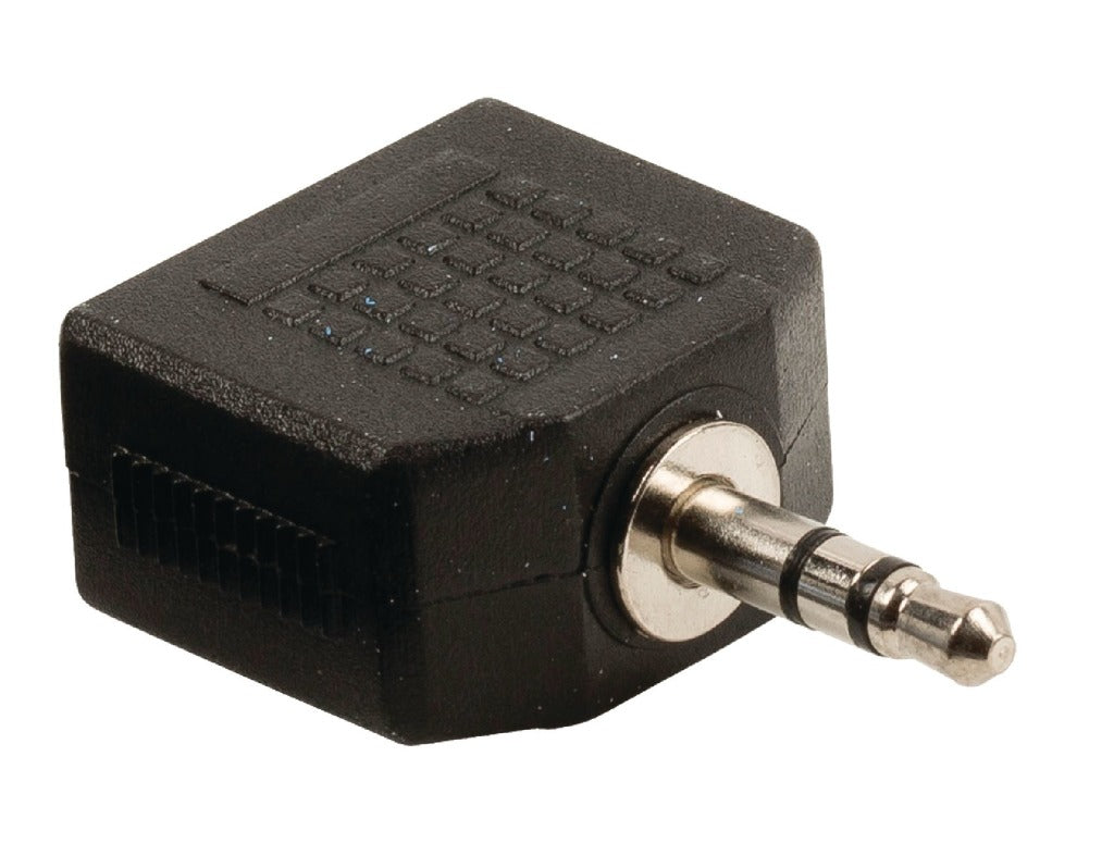 Valueline vlab22945b Audio-Splitter 3,5 mm Stecker – 2x Buchse schwarz