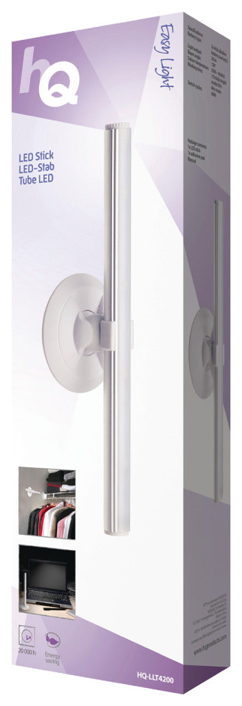 HQ HQ LLT4200 LED-Röhre mit Aufkleber, 4 Lichtmodi, mit Batterien