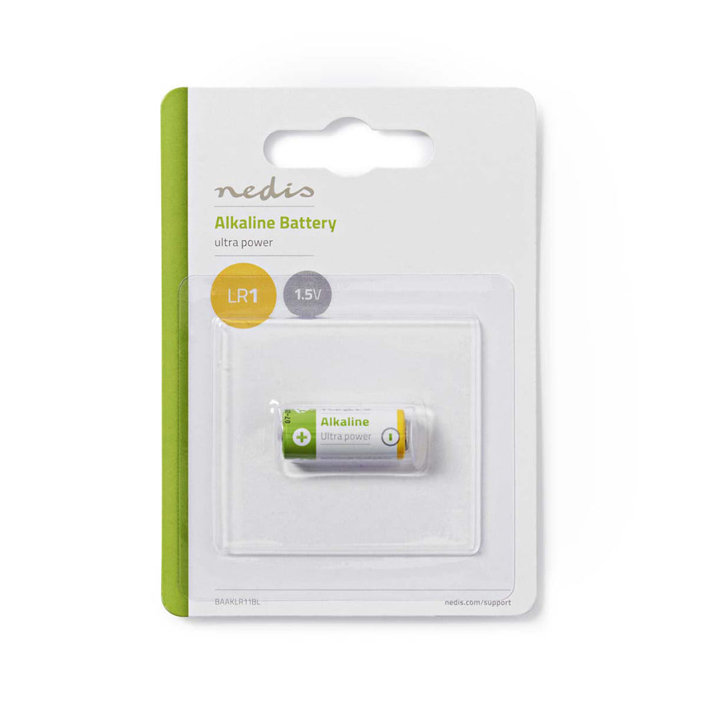 Nedis baaklr11bl Alkalibatterie LR1 1,5 V 1 Stück Blister