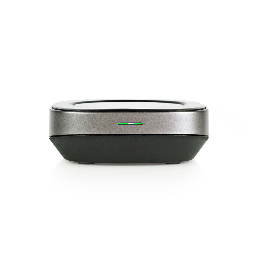 Nedis wchaq10w2bk Schnellladegerät, schnelles kabelloses Ladegerät 10 W, 2,0 A, Stromversorgung über USB