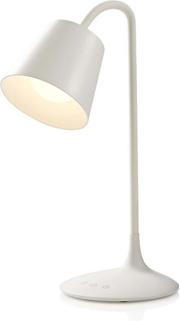 Nedis ltlg3m1wt5 dimbare led-tafellamp aanraakbediening 3 lichtmodi oplaadbare batterij 150 lm