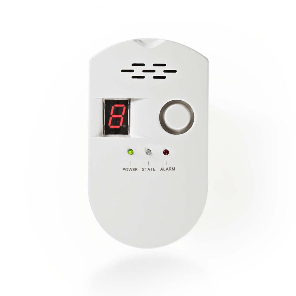 Der Nedis dtctg10gwt-Gasdetektor EN50194 erkennt Flüssiggas, Erdgas oder Kohlegas