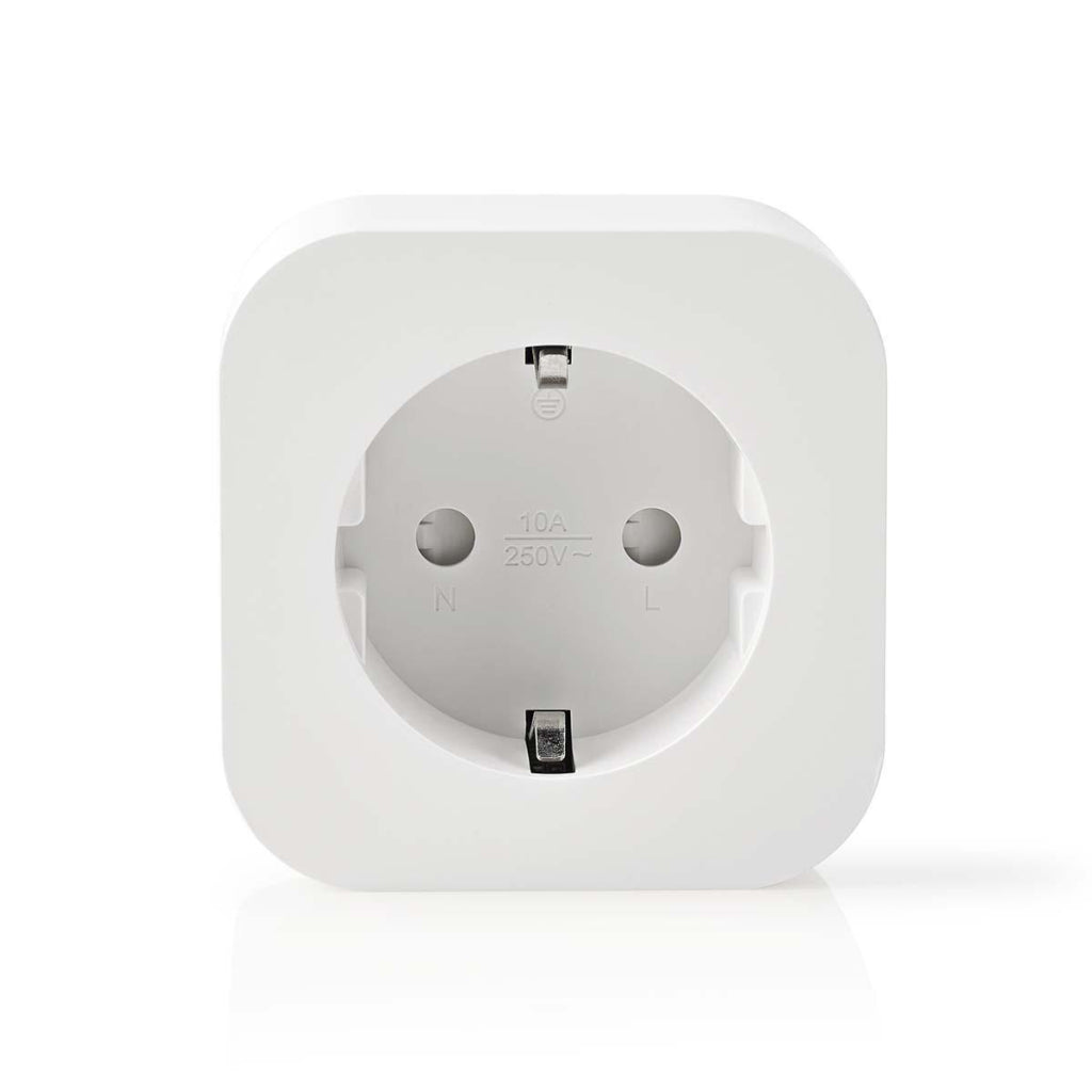 Nedis wifip130fwt Wi-Fi Smart Plug Schuko Typ F 10 a