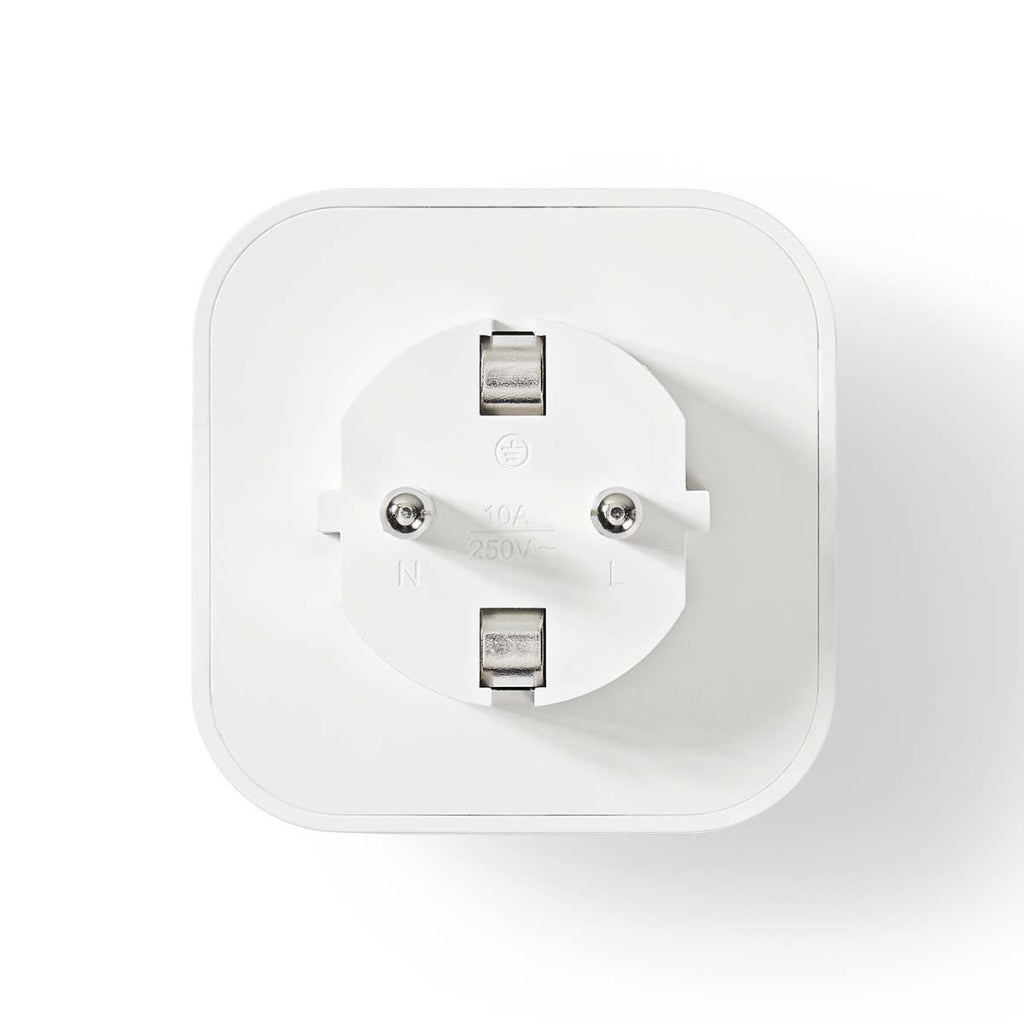 Nedis wifip130fwt Wi-Fi Smart Plug Schuko Typ F 10 a