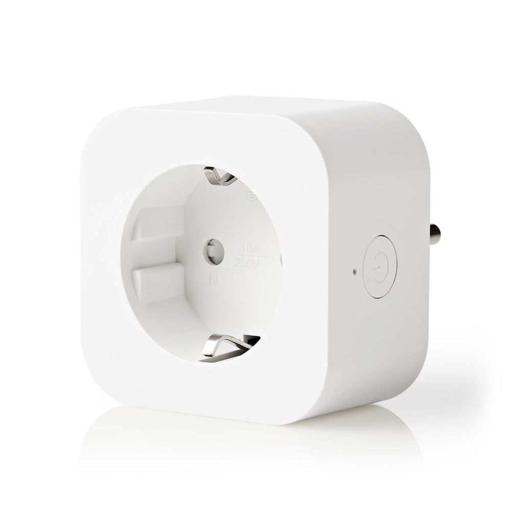 Nedis wifip130fwt Wi-Fi Smart Plug Schuko Typ F 10 a