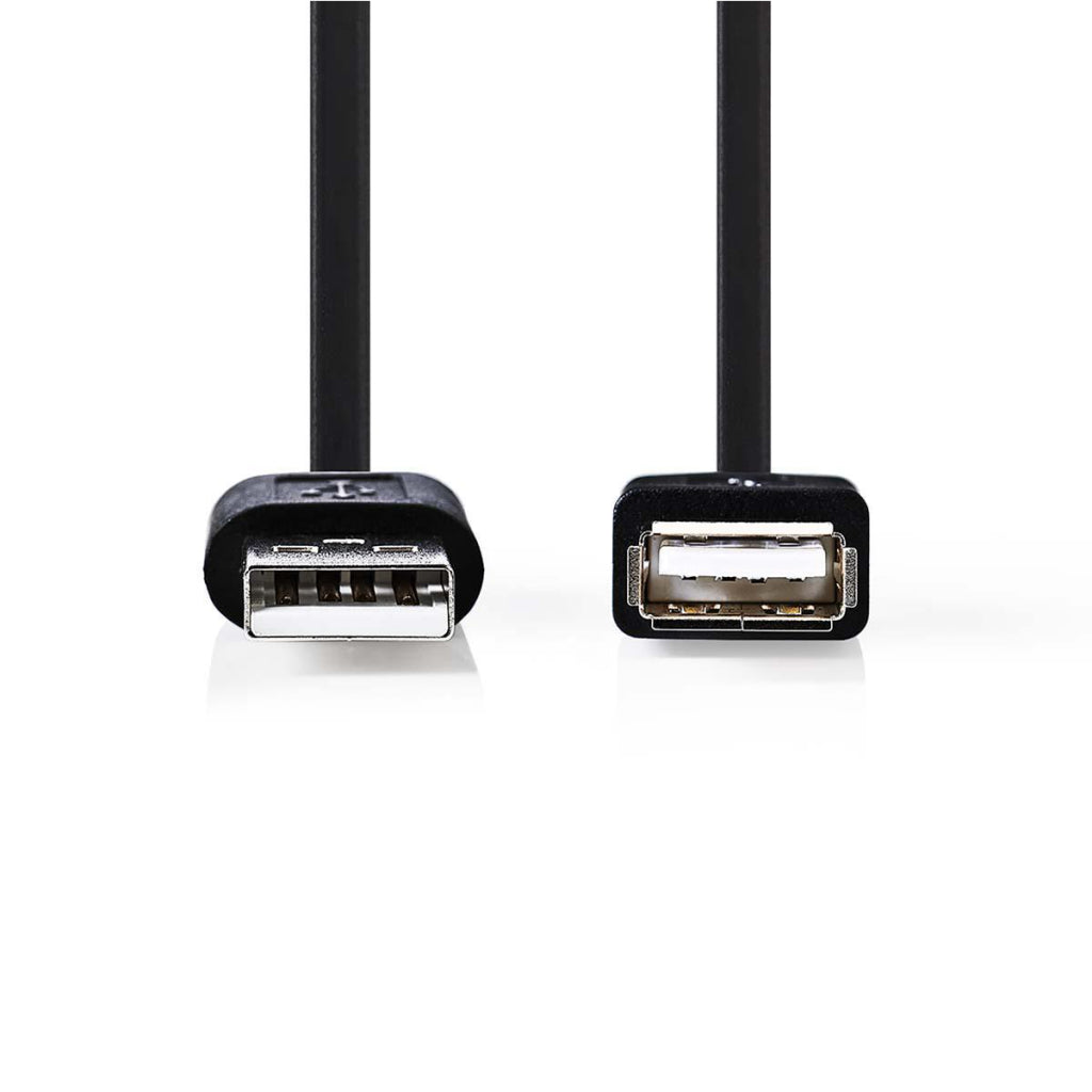 Nedis ccgt60010bk30 Kabel USB 2.0 A Stecker - USB A Buchse 3,0 m schwarz