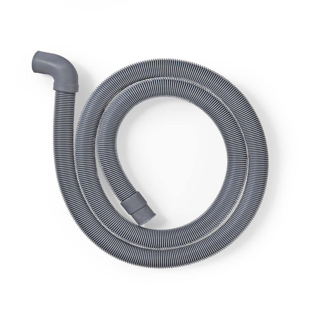 Nedis waoh2219shp20 Ablaufschlauch 22 mm abgewinkelt – 19 mm gerade 0,5 bar 60 °C 2,00 m