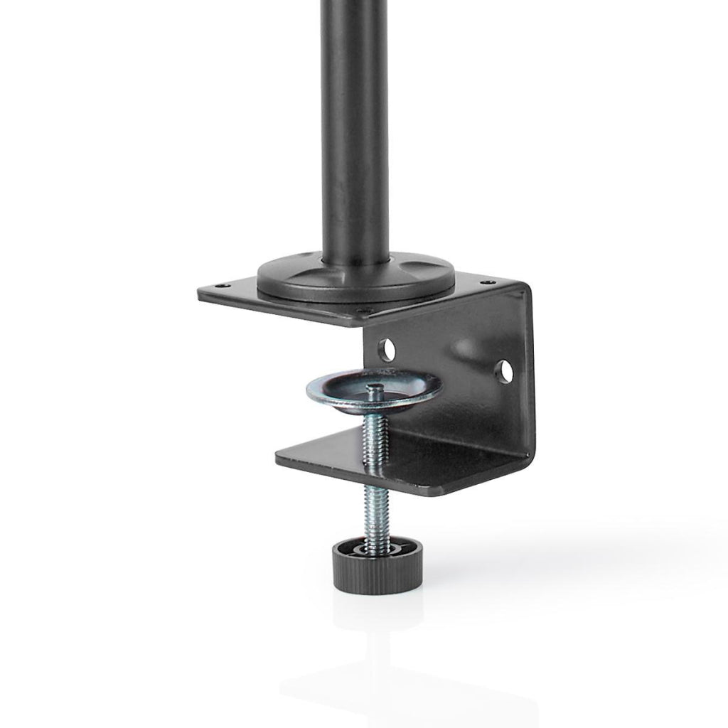 Nedis ergotmm100bk ergonomische Monitorhalterung, drei Monitorarme, dreh- und neigbar, schwarz