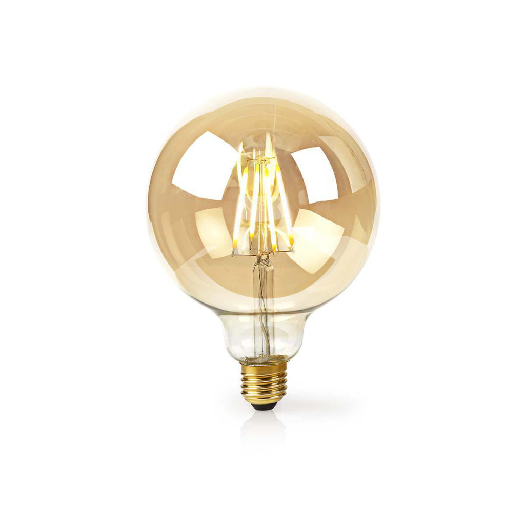 Nedis wifilf10gdg125 Wi-Fi-Smart-LED-Lampe mit Glühfaden E27 125 mm 5 W 500 lm