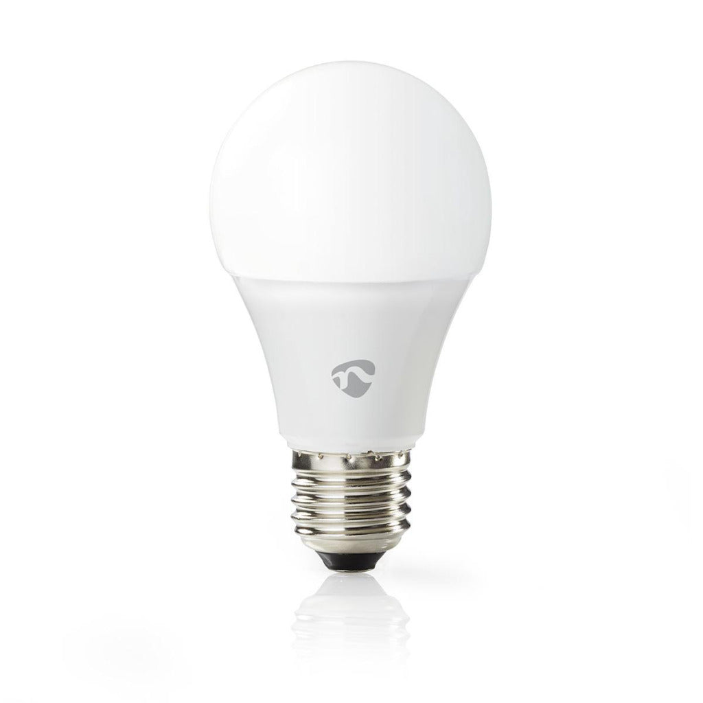 Nedis wifilw11wte27 wifi smart led-lampe warmweiß e27