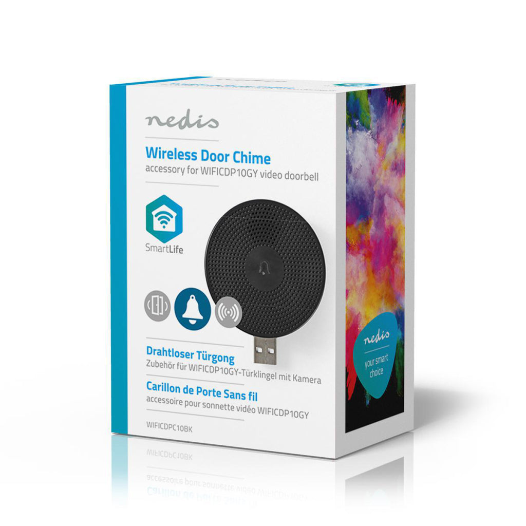 Nedis wificdpc10bk kabelloser Türklingelempfänger, Zubehör für wificdp10gy USB