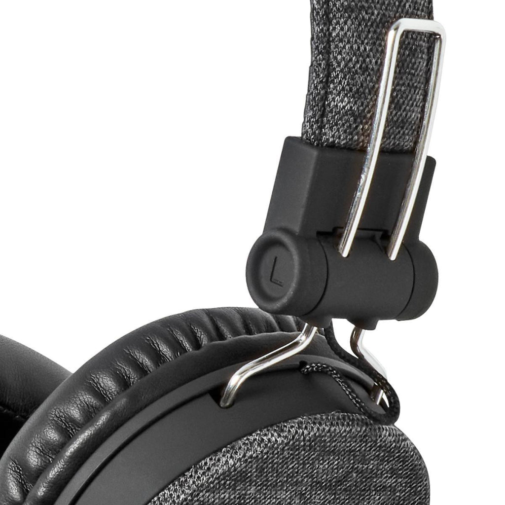 Nedis FSHP250AT Bluetooth®-Kopfhörer mit gewebtem Stoff überzogenem On-Ear | 18 Stunden Wiedergabezeit Anthrazitschwarz