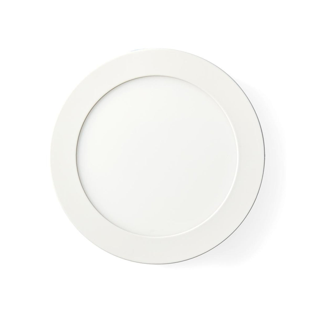 Nedis WIFILAW10WT WLAN-Deckenleuchte, rund, Durchmesser 17 cm, warm bis kaltweiß, 800 lm, 12 W, schlankes Design, Aluminium