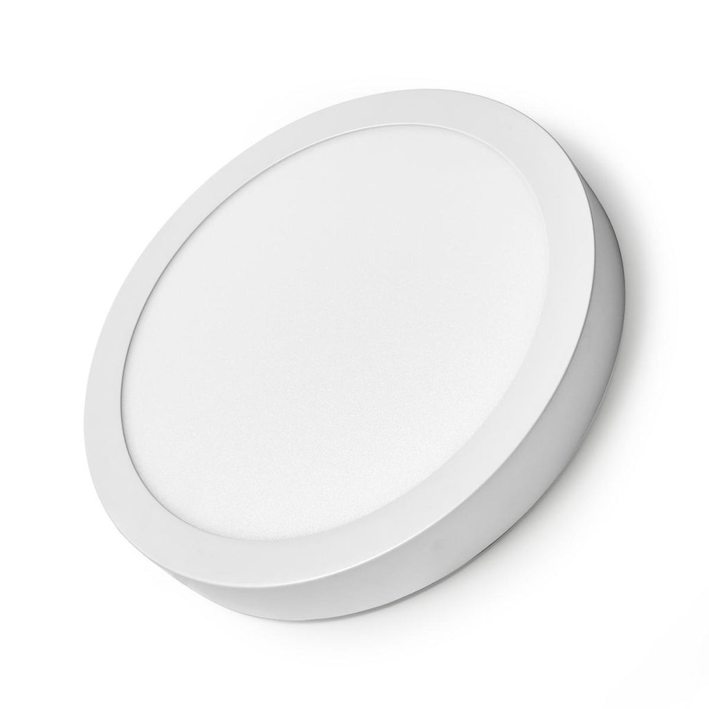 Nedis wifilaw20wt Wi-Fi Smart Deckenleuchte rund Oslash; 30 cm warm bis kaltweiß 1200 lm 18 W schlankes Design aus Aluminium