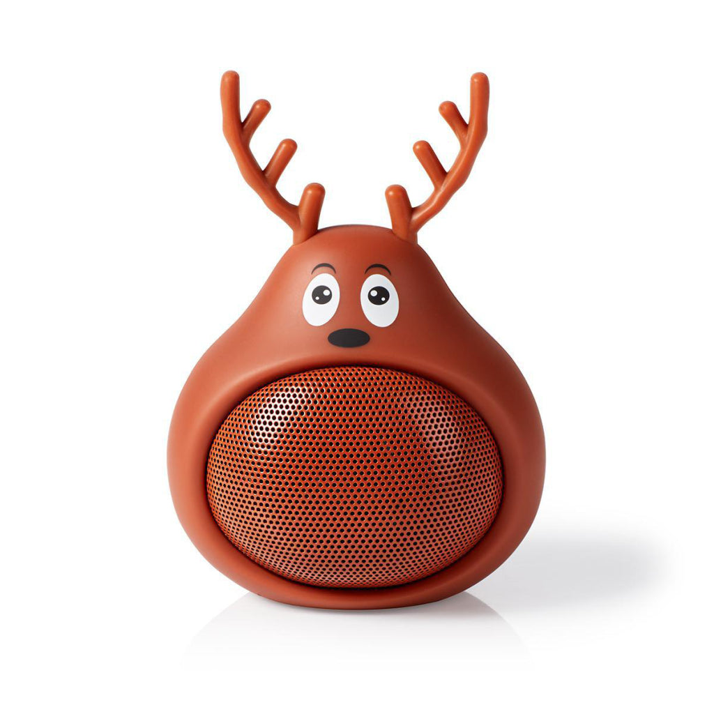 Nedis SPBT4110BN Animatics Bluetooth-Lautsprecher 3 Stunden Spielzeit Freisprechen Rudy Reindeer
