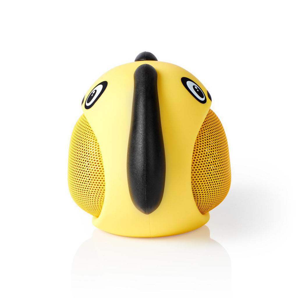 Nedis SPBT4110YW Animatics Bluetooth-Lautsprecher 3 Stunden Spielzeit Freisprechen mit staubigem Hund