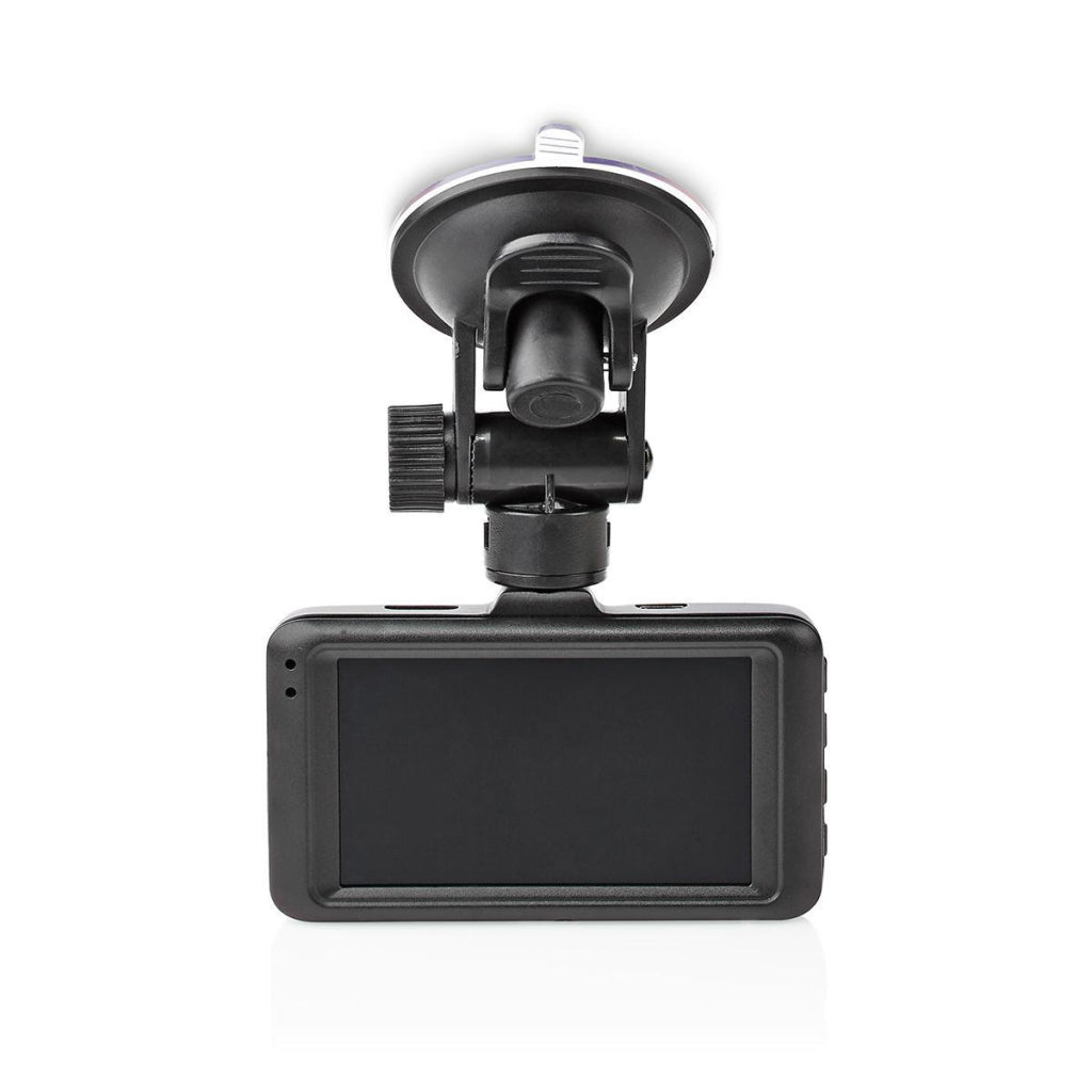 Nedis dcam15bk Dashcam Full HD 1080 P 1 Kanal 3,0 Zoll Betrachtungswinkel von 120 Grad; Metallgehäuse