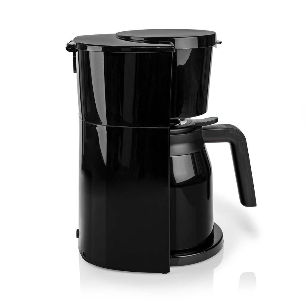 Nedis kacm250ebk Kaffeemaschine, maximale Kapazität: 1,0 l, 8 Warmhaltefunktion, Schwarz