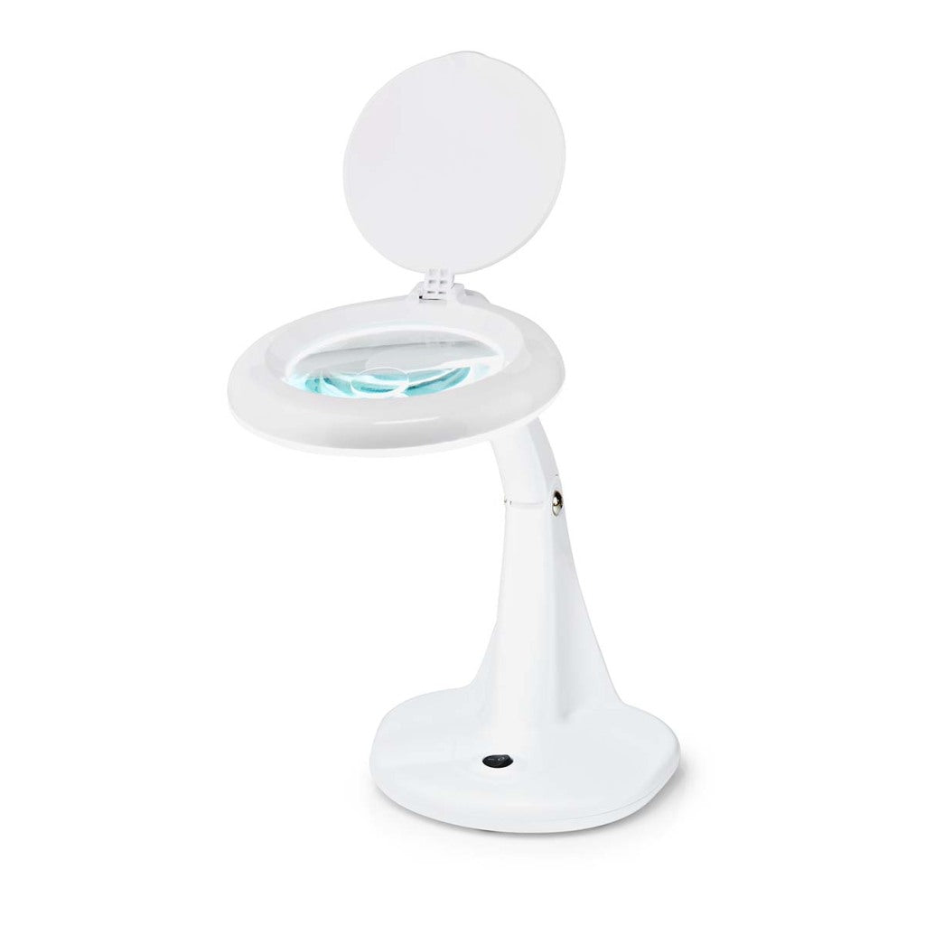 Nedis MAGL1WT Tischlupenlampe Linsenstärke: 3 12 Dioptrien 6500 K 6,5 W 585 Lm Weiß