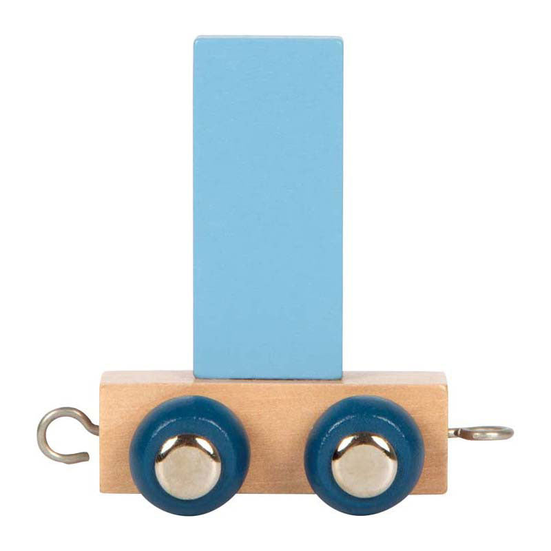 Kleiner Fuß - Holzbuchstabenzug Polar - i